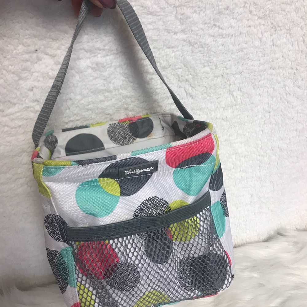 thirty-one Polka Dot Insulated Baby Bag - Aqua, Lime, Coral, Gray, Black